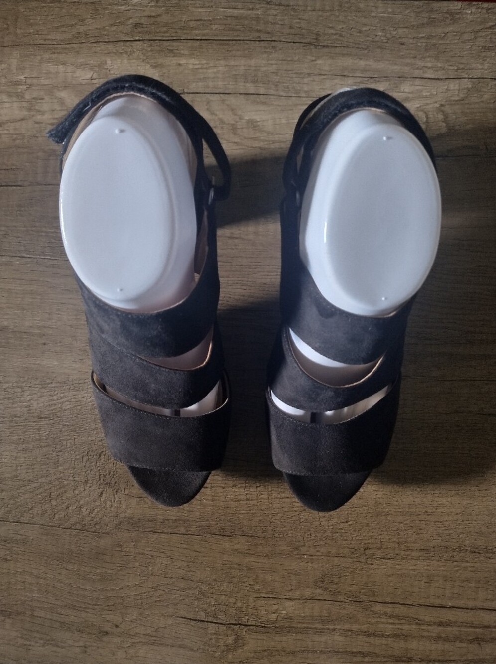 Naturalizer Freema Sandals Size 9 Open Toe Strappy Slingback Black Block Heel